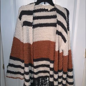 Striped Multicolored Cardigan
